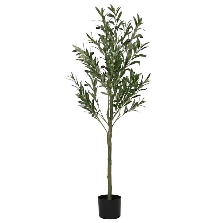 vidaXL Kunstolijfboom 450 blaadjes 120 cm groen, Huis en Inrichting, Woonaccessoires | Kunstplanten en Kunstbloemen, Nieuw, Verzenden