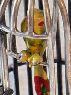 Militaire miniatuur beeldjes - Vogelkooi Zilver - .925, Antiek en Kunst