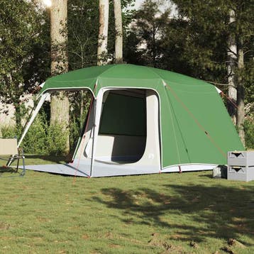 vidaXL Kampeertent met verandakoepel 5-persoons waterdicht, Caravanes & Camping, Verzenden