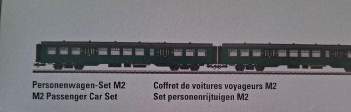 Märklin H0 - 43546 - Modeltrein personenwagonset (1) - Set, Hobby & Loisirs créatifs, Trains miniatures | HO