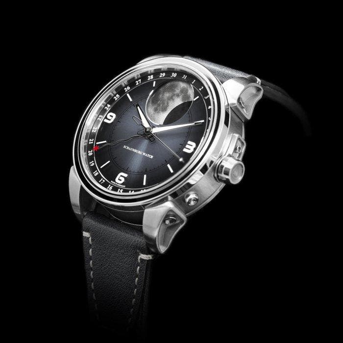 Schaumburg Watch - Perpetual MooN - Parallax III - Heren -, Handtassen en Accessoires, Horloges | Heren