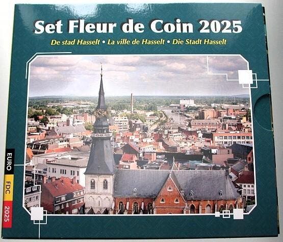 8,88 Euro, munten set 1 Cent-2 Euro + 2 x 2 1/ 2025 Belgi..., Timbres & Monnaies, Monnaies | Europe | Monnaies euro, Envoi