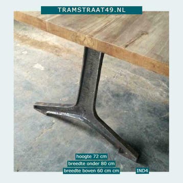 Losse tafelpoten, industriële tafelpoot, hoog en laag, Maison & Meubles, Pièces pour table, Ophalen of Verzenden