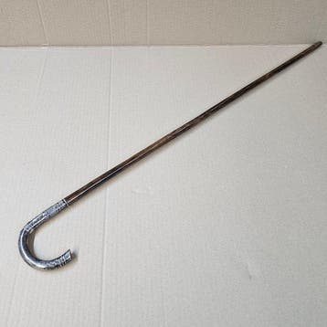 Canne de marche - Argent 800 - Canne en argent 800, Antiquités & Art, Curiosités & Brocante