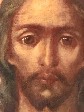 Icoon - Christus Pantokrator - Hout - Christus