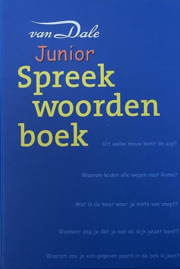 Van Dale Junior Spreekwoordenboek - Daniëls, Boeken, Verzenden, Nieuw