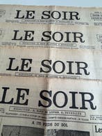 Le Soir (volé) : Ensemble de 4 fascicules « L’Etoile