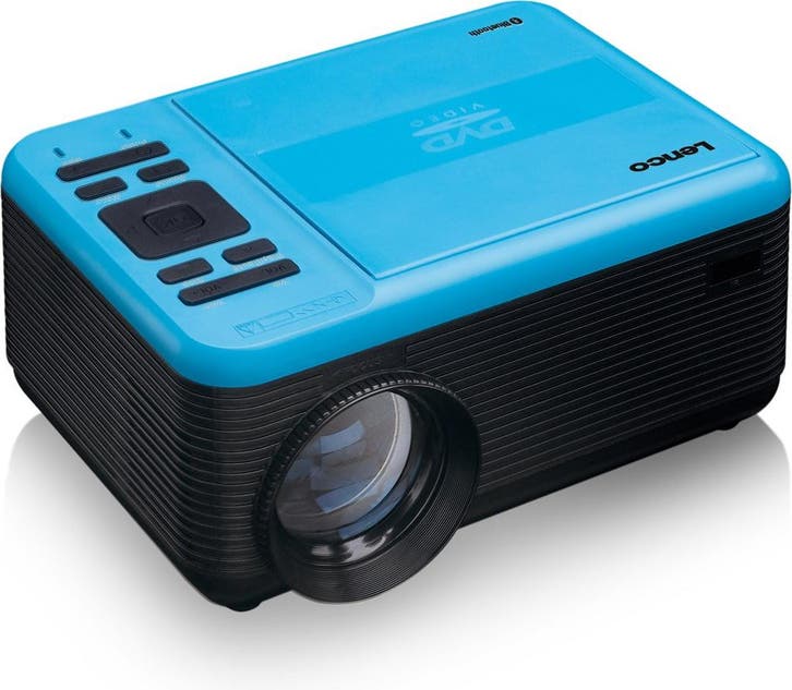 Beamer - Projector - 2800 Lumen - 1080P Full HD - Blauw - Le, Audio, Tv en Foto, Beamers, Nieuw, Verzenden
