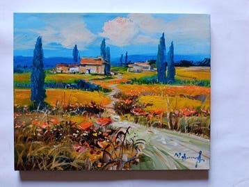 Mario Smeraglia (1950) - Campagna Toscana