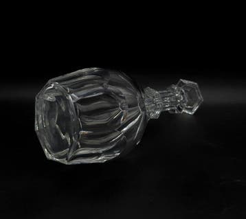 Baccarat - Fles - Harcourt - Kristal - Fles met kurk, Antiek en Kunst