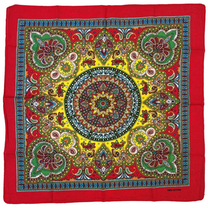 Fako Fashion - Bandana - Hoofddoek - Sjaal - Paisley, Vêtements | Hommes, Bonnets, Écharpes & Gants, Envoi