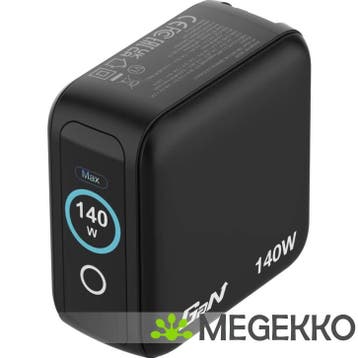 Verbatim Mini GaN Oplader 140W met Display, Computers en Software, Laptop-opladers, Verzenden, Nieuw