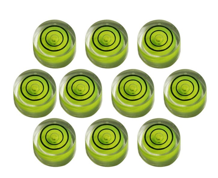 Set van 10 kleine waterpasjes, maat 8 (20x9 mm), Bricolage & Construction, Outillage | Autres Machines, Envoi