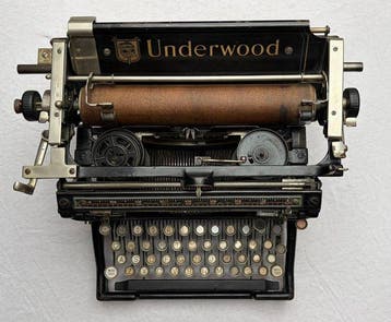 Underwood Standard - Machine à écrire - 1910-1920, Antiquités & Art