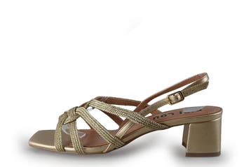 Bibi Lou Sandalen in maat 41 Goud, Kleding | Dames, Overige kleuren, Verzenden, Bibi Lou, Sandalen of Muiltjes