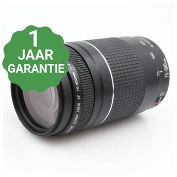 10% korting | Canon EF 75-300mm f/4-5.6 III | Tweedehands, Audio, Tv en Foto, Verzenden, Zo goed als nieuw