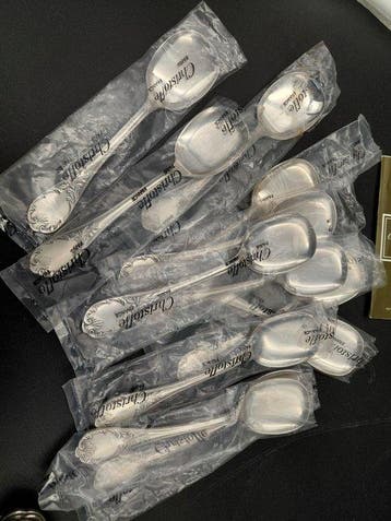 Christofle - Bestekset voor 12 personen (62) - Spatours +