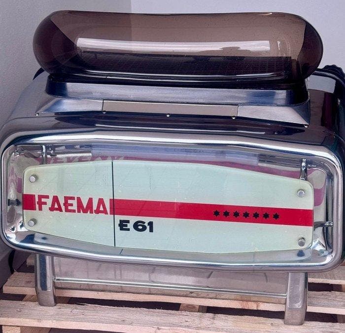 Faema - Faema E 61 Original - Koffiezetapparaat - Roestvrij, Antiek en Kunst, Antiek | Wandborden en Tegels