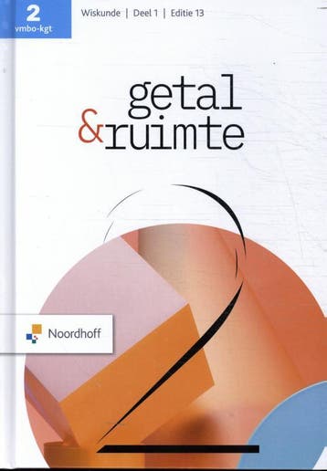 deel 1 vmbo-kgt 2 / Getal & Ruimte / leerboek 9789001078904, Boeken, Verzenden, Zo goed als nieuw