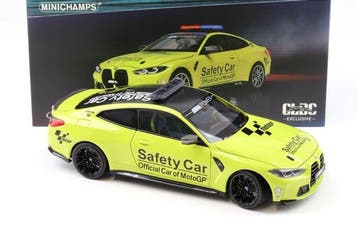 Minichamps 1:18 - Model sportwagen - BMW M4 MotoGP Safety, Nieuw
