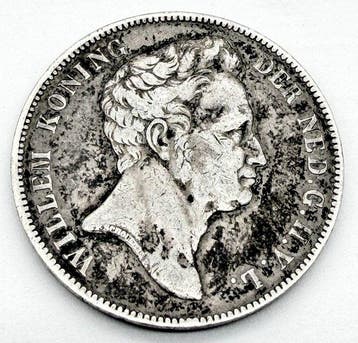 Nederland. Willem I. 1 Gulden 1840 (Zonder minimumprijs)