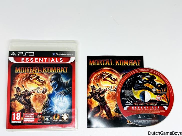 Playstation 3/ PS3 - Mortal Kombat - Essentials - English, Games en Spelcomputers, Games | Sony PlayStation 3, Gebruikt, Verzenden