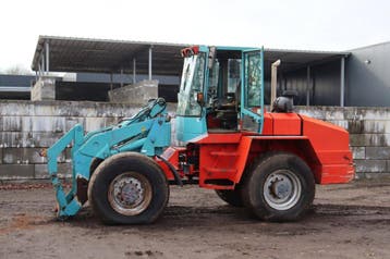 Veiling: Wiellader Paus RL1252SL Diesel 93kW 2000, Zakelijke goederen, Machines en Bouw | Kranen en Graafmachines, Ophalen