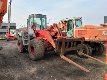 Veiling: Wiellader Komatsu WA320 3H Diesel 1996, Ophalen