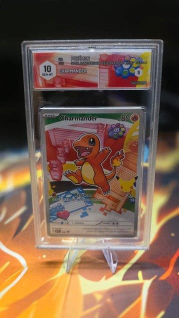 Pokémon - 3 Graded card Alternate art - Graad 10 - Various