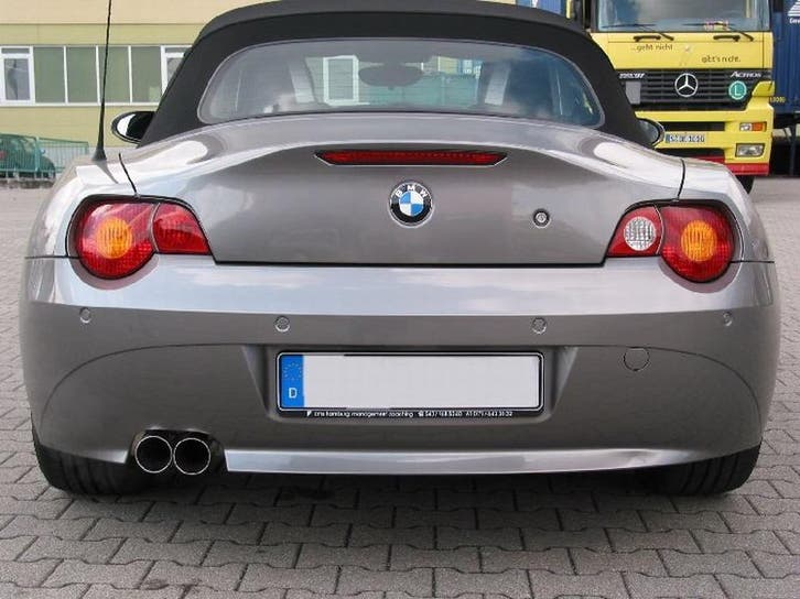 Einddemper Z4 Roadster E85 | Eisenmann Sport 2x Ø 76 mm, Auto-onderdelen, Uitlaatsystemen, Nieuw, Verzenden
