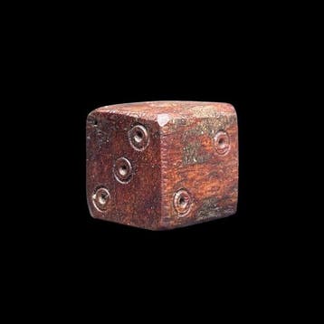 Oud-Romeins, Keizerrijk Been dobbelsteen - Ancient Roman