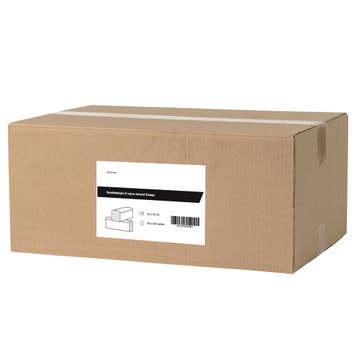 Z-Gevouwen Handdoeken | Gerecycled (1-Laags) | Grijs | 250, Verzenden, Nieuw in verpakking