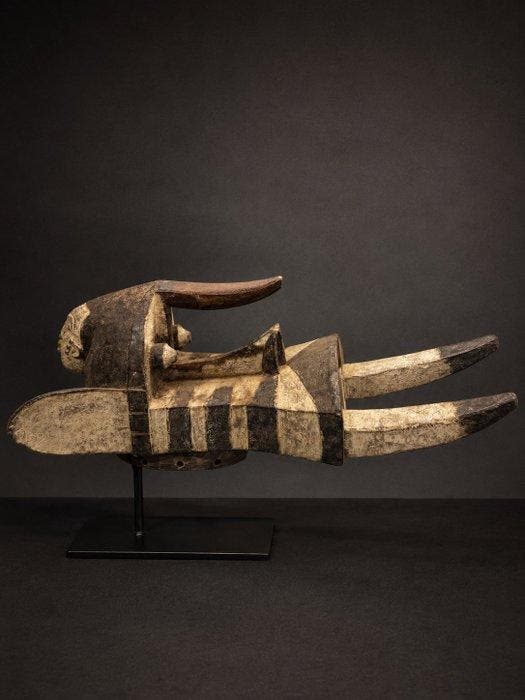 Masker Igbo Ogbodo Enyi - Igbo - Igbo - Nigeria (Zonder, Antiek en Kunst, Kunst | Niet-Westerse kunst