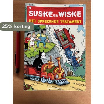 Suske en Wiske 09 het sprekende Testament a-5 uitgave, Verzenden, Gelezen, W.vandersteen