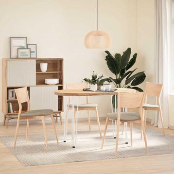 vidaXL Haarnadelpoten voor console tafel 4 st 72 cm massief, Huis en Inrichting, Verzenden, Nieuw