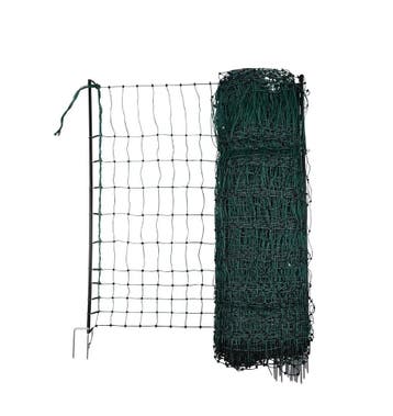 Kerbl Hobbyfarming Pluimveenet, 106 cm hoog, 25 m lang, p..., Ophalen of Verzenden