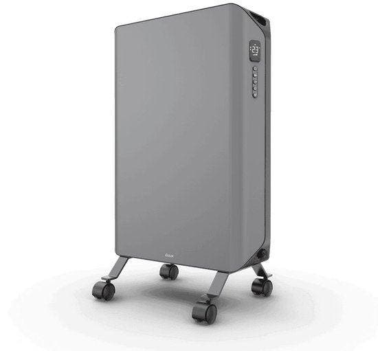 2dekans | Duux – Edge Smart Olieradiator – 1500W – Grijs, Maison & Meubles, Accessoires pour la Maison | Horloges, Enlèvement ou Envoi