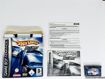 Gameboy Advance / GBA - Hot Wheels - All Out - EUR, Games en Spelcomputers, Verzenden, Gebruikt