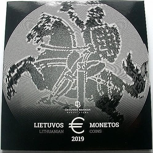 Munten set 1 Cent 2 Euro 2019 Litauen Republik, Postzegels en Munten, Munten | Europa | Euromunten, België, Verzenden