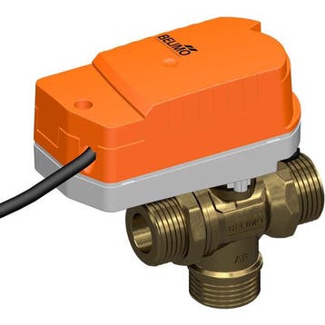 Belimo 3-Weg Kogelkraan G3/4 Kvs2.3 24VAC/DC Fail-Safe 75s, Bricolage & Construction, Verzenden