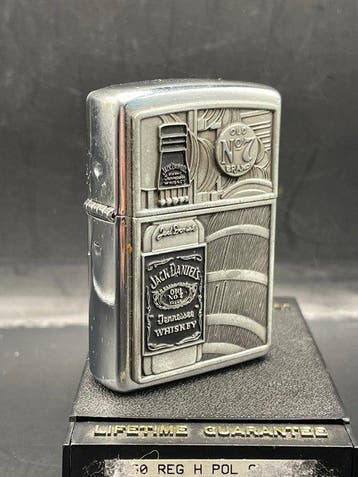 Zippo - JACK DANIELS - SUR PLAQUE - Zonder minimumprijs -, Verzamelen, Nieuw