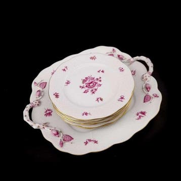 Herend - Service à dessert (7) - Porcelaine