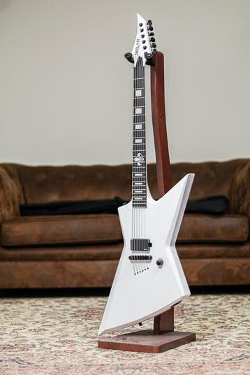 Solar V1.6 Kirk Windstein Signature 2021 | Matte White, Musique & Instruments, Instruments à corde | Guitares | Électriques, Verzenden