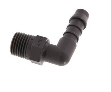 Embout de tuyau flexible coude PA 6 de 8 mm (5/16) et, Bricolage & Construction, Verzenden
