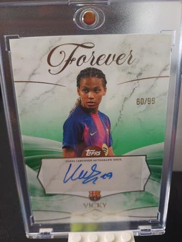 2025/26 Topps FC Barcelona Forever Vicky, Giuly, Quim