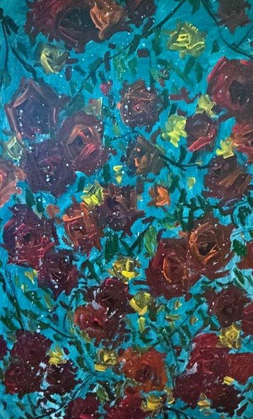 Anastasiya Tumanova - Tes roses. Diptyque.-XXL