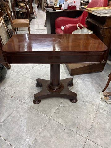 Table de jeux - Acajou, Antiquités & Art