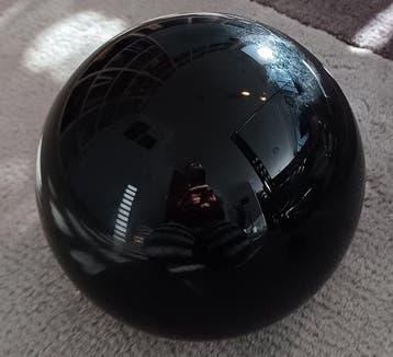 Obsidiaan Bol - Hoogte: 153 mm - Breedte: 153 mm- 5.1 kg -