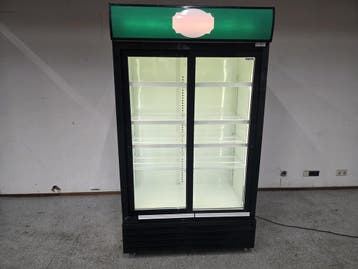 Displaykoelkast met 2 glazen schuifdeuren LG-1000DS - 1000, Nieuw