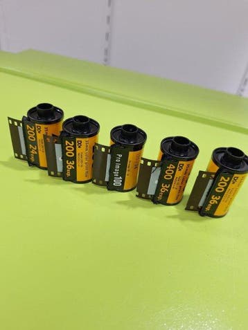 Kodak, Fuji, ADOX, Rollei, Ilford Lege patronen Film 35mm